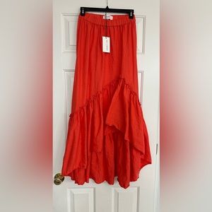 Trina Turk Out of Office Loosen Up Skirt in Firestick- Size XS